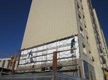 Теплоизоляционные работы на фасаде, Астана.